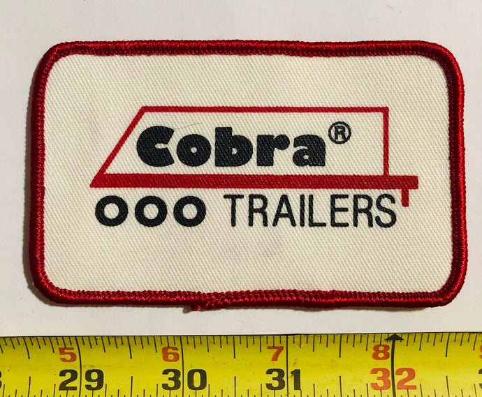 Cobra Trailers Tucking Vintage Patch