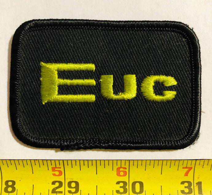 Euc Euclid truck Vintage Patch