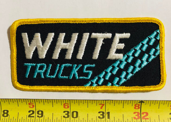 White Trucks Vintage Patch