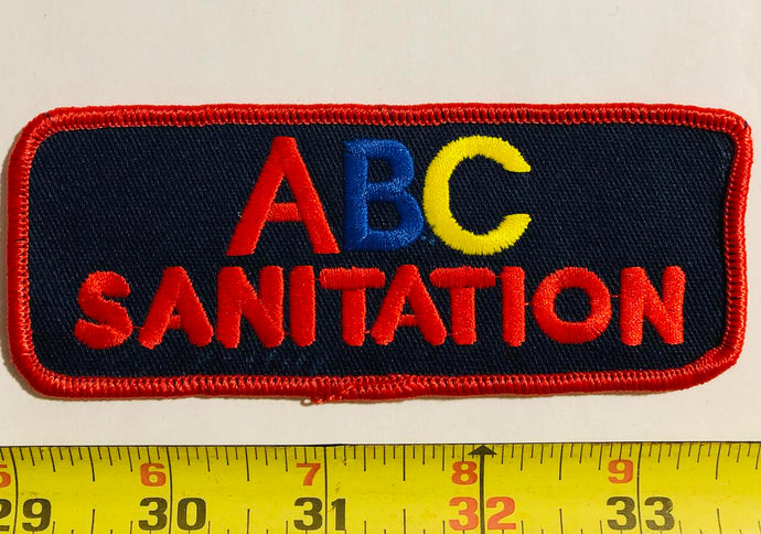 ABC Sanitation Vintage Patch