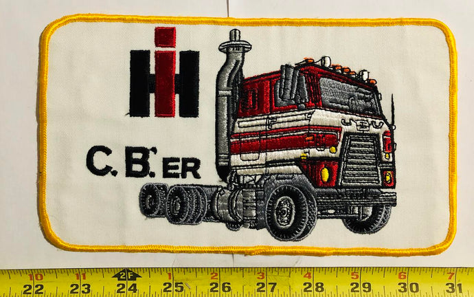 IH International CB Truck Vintage Patch