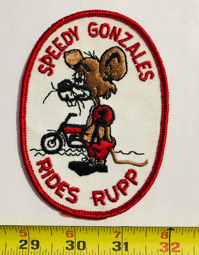 Speedy Gonzales snowmobile patch