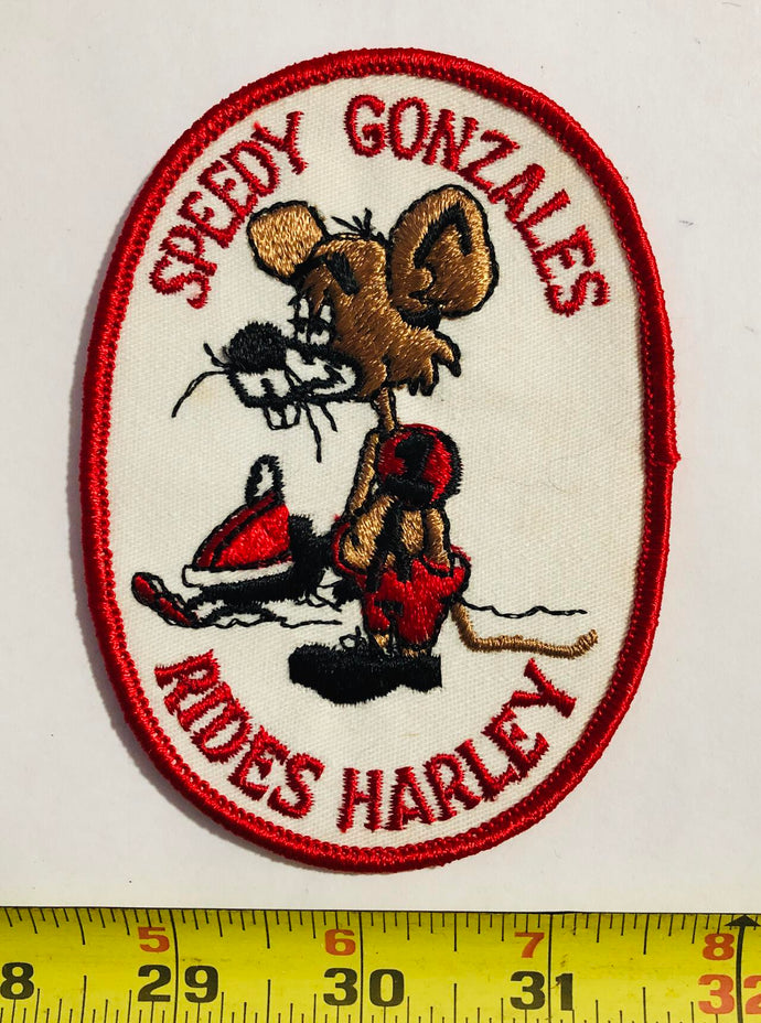 Speedy Gonzales snowmobile patch
