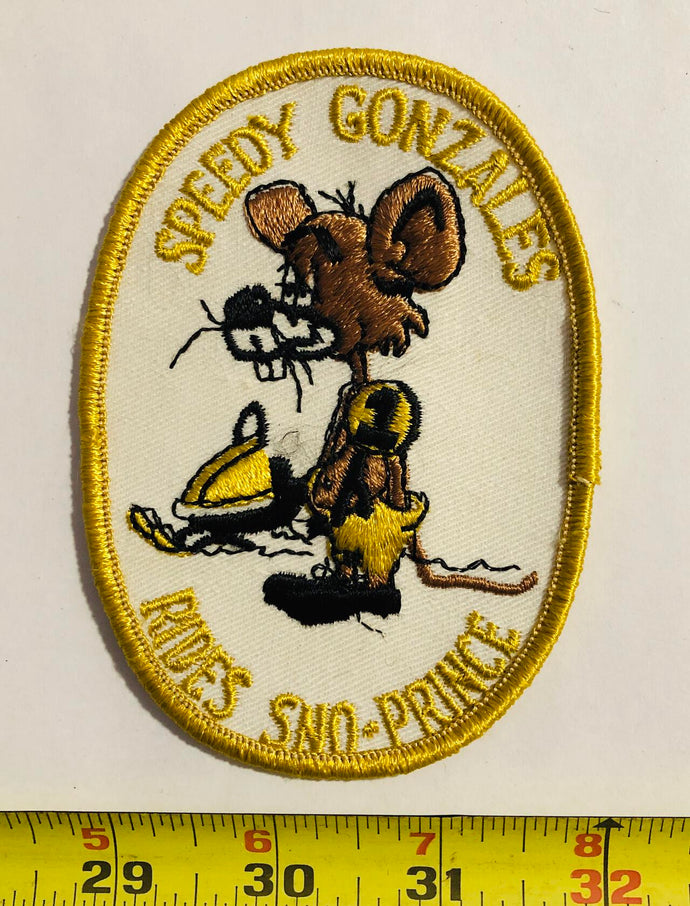 Speedy Gonzales snowmobile patch
