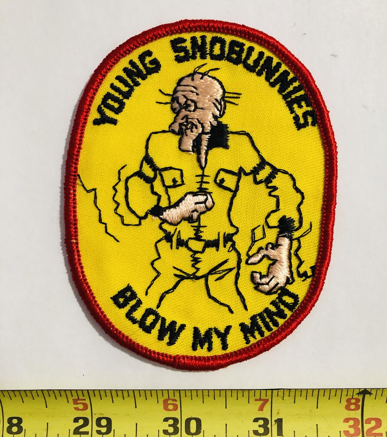 Young Snobunnies Blow My MInd snowmobile Vintage Patch – The VintagePatch
