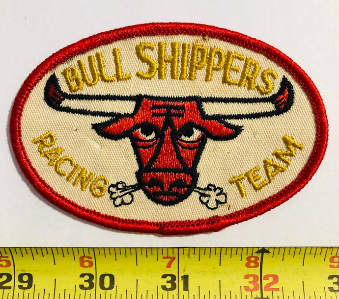 Bull Shippers Racing Team Vintage Patch