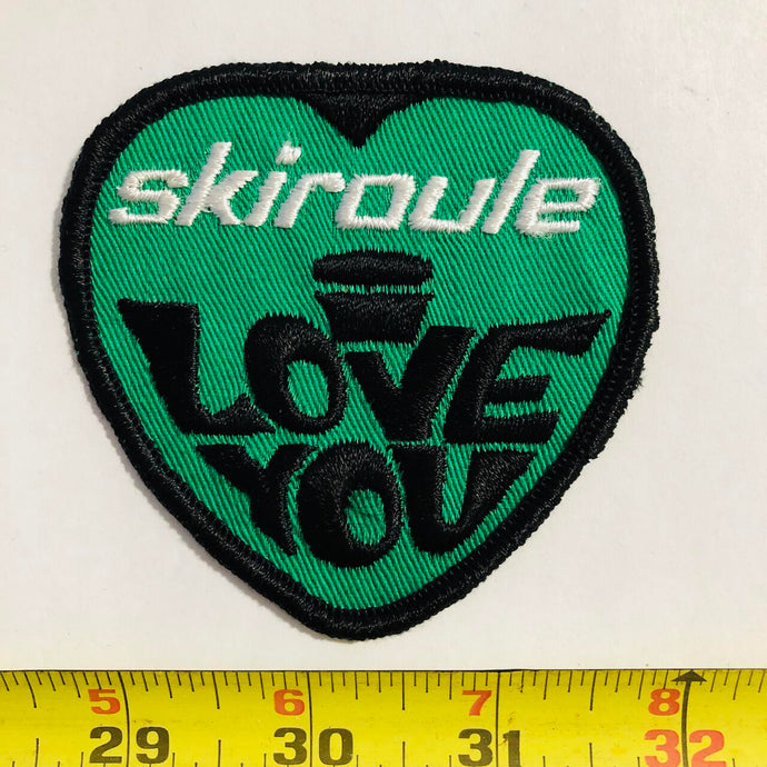 Skiroule Snowmobile Vintage Patch