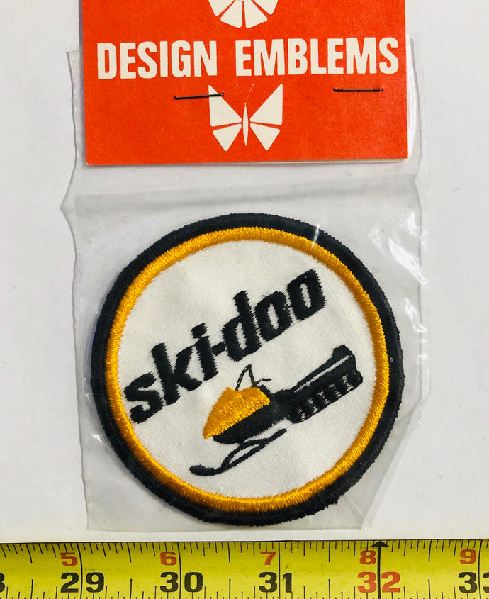 Ski Doo Snowmobile Vintage Patch
