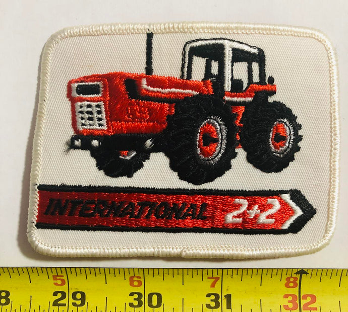 IH International 2+2 Tractor Vintage Patch