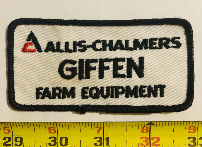 Allis Chalmers Giffen Vintage Patch