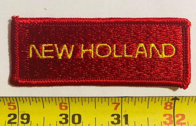 New Holland Tractor Vintage Patch