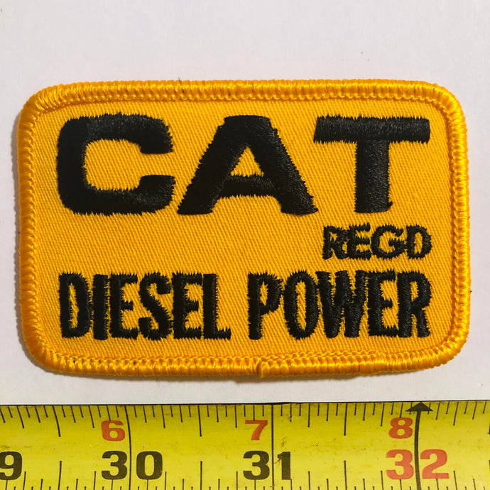 Cat Diesel Power Vintage Patch