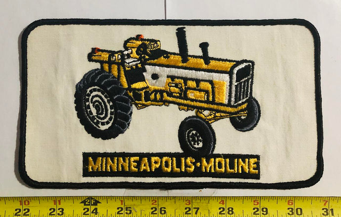 Minneapolis Moline Tractor Vintage Patch