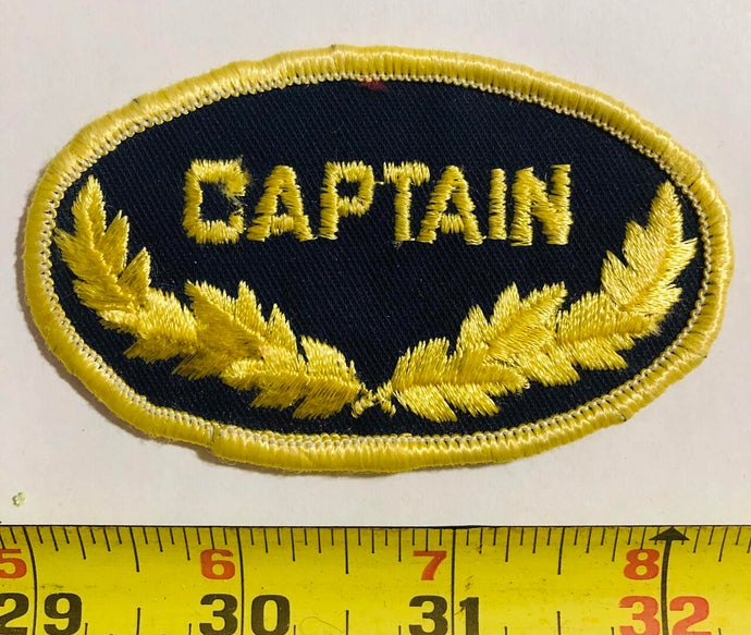 Captain Airlines Vintage Patch