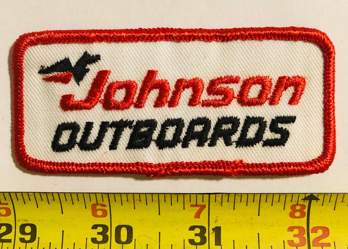 Johnson Outboards Boat Vintage Patch