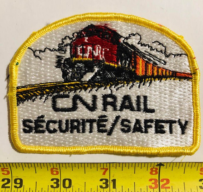 CN Security Railroad Vintage Patch