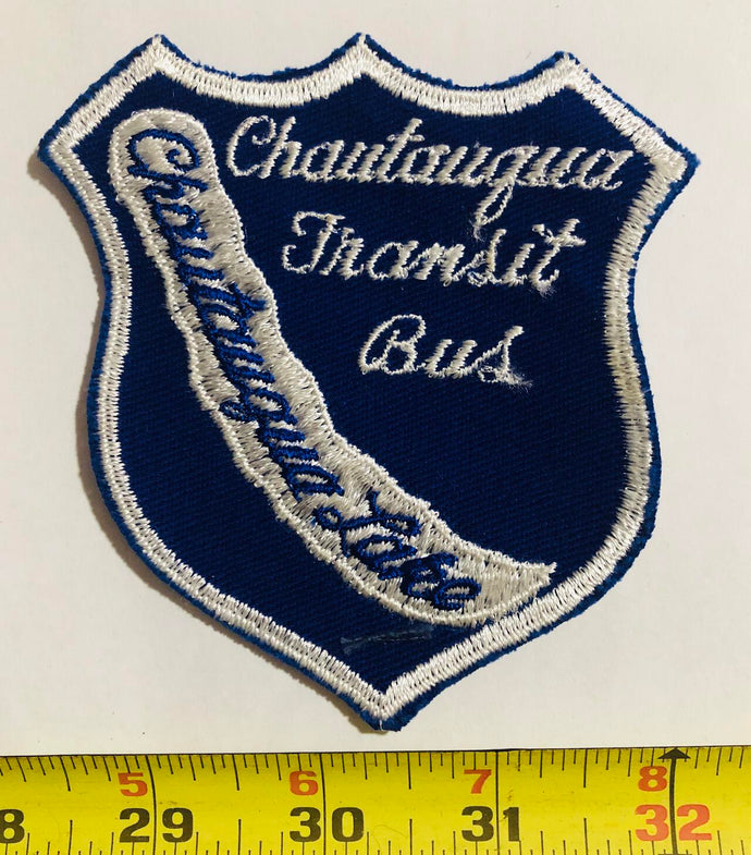 Chautauqua Transit Bus Vintage Patch