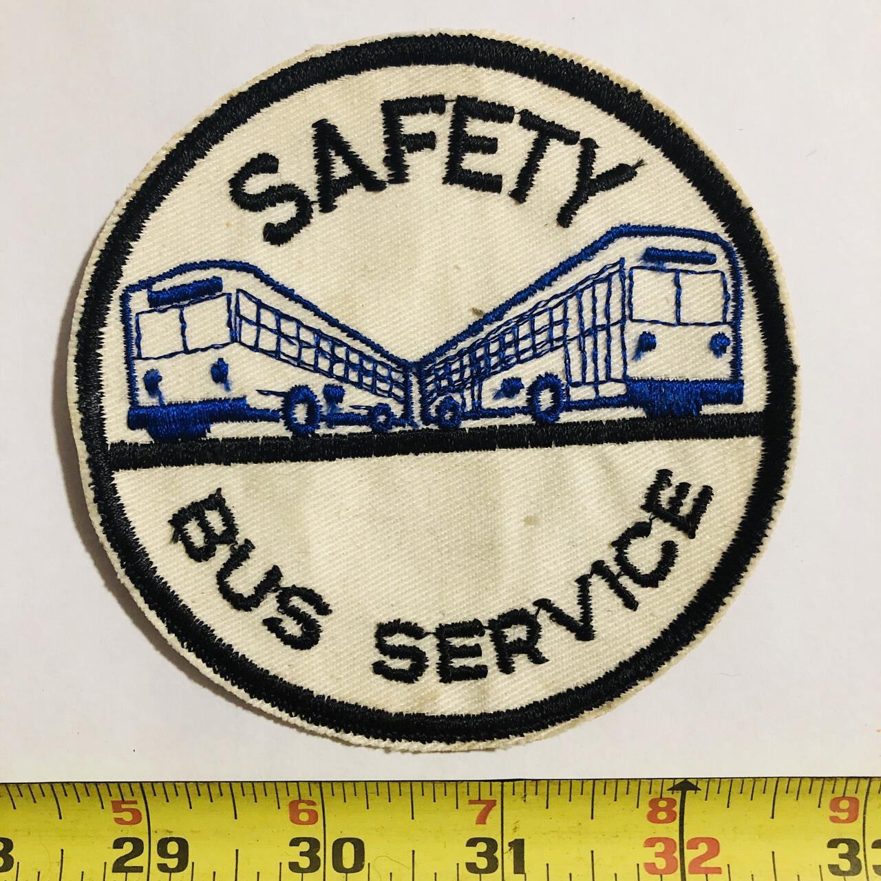 Safety Bus Service Vintage Patch – The VintagePatch