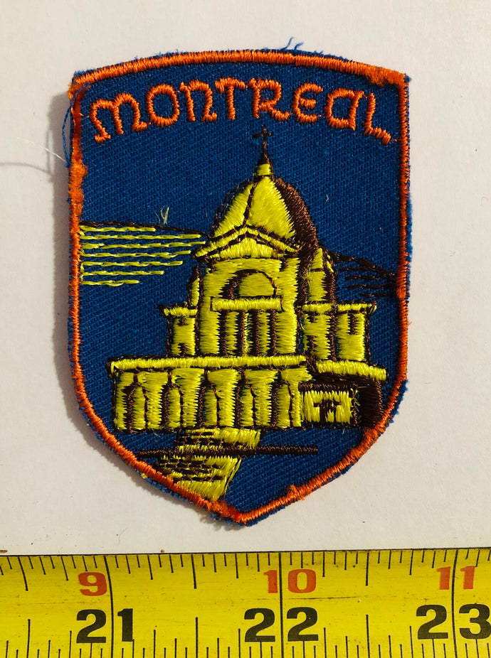 Montreal Tourist Vintage Patch