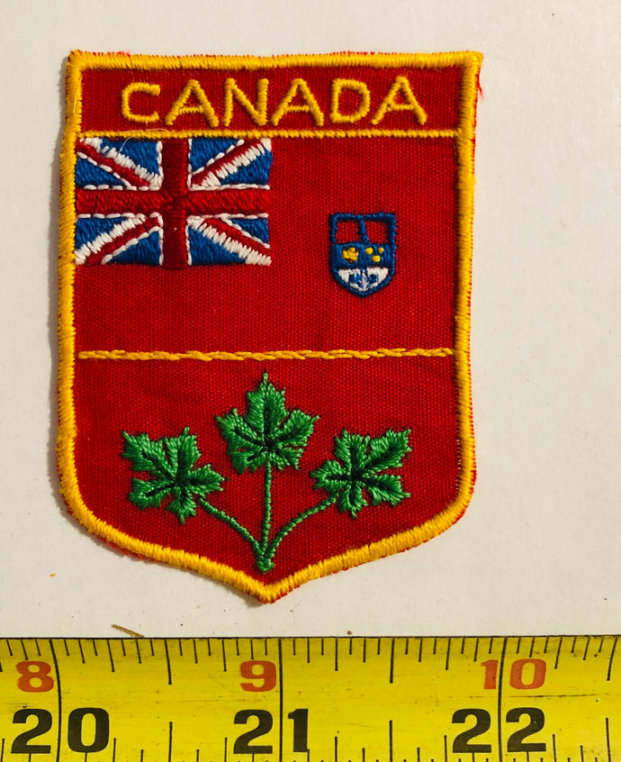 Canada Tourist Vintage Patch