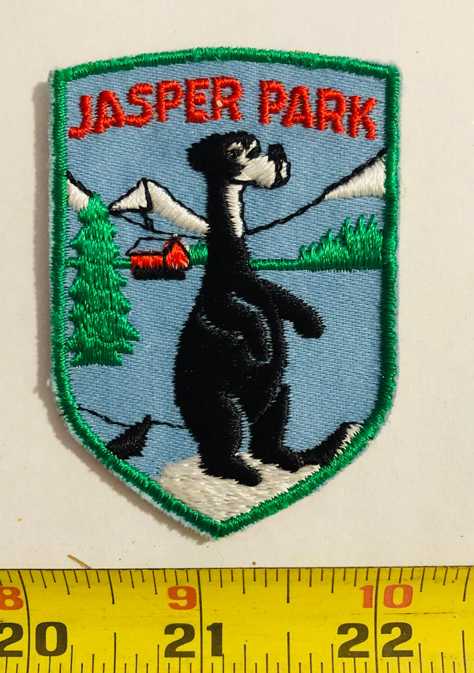 Jasper Park Tourist Vintage Patch