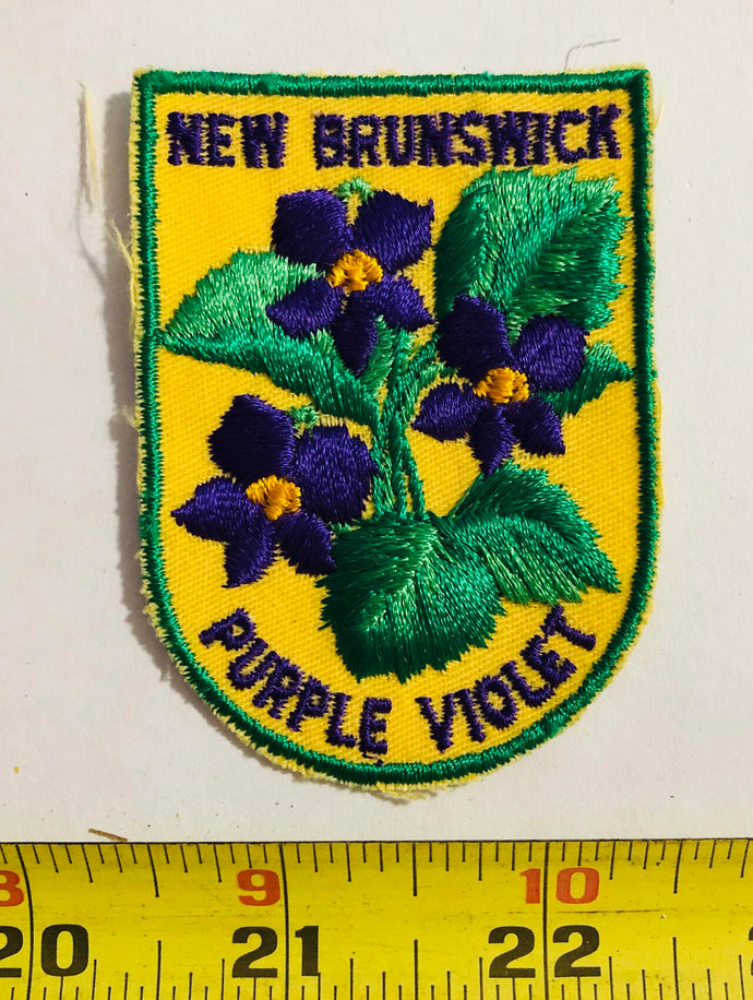 New Brunswick Tourist Vintage Patch