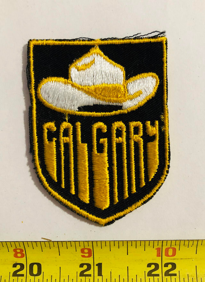 Calgary Tourist Vintage Patch