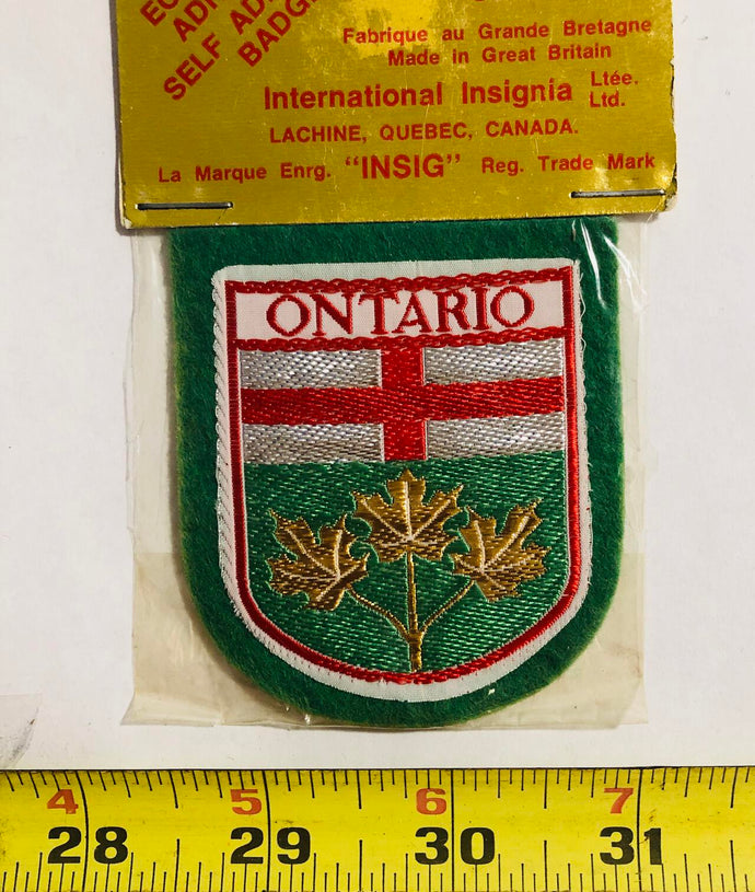 Ontario Tourist Vintage Patch