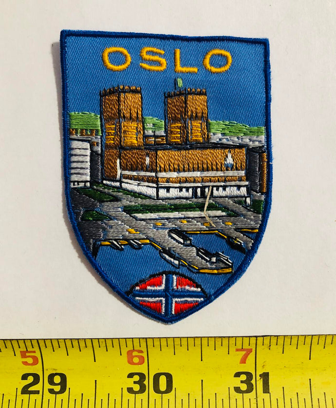 Oslo Tourist Vintage Patch