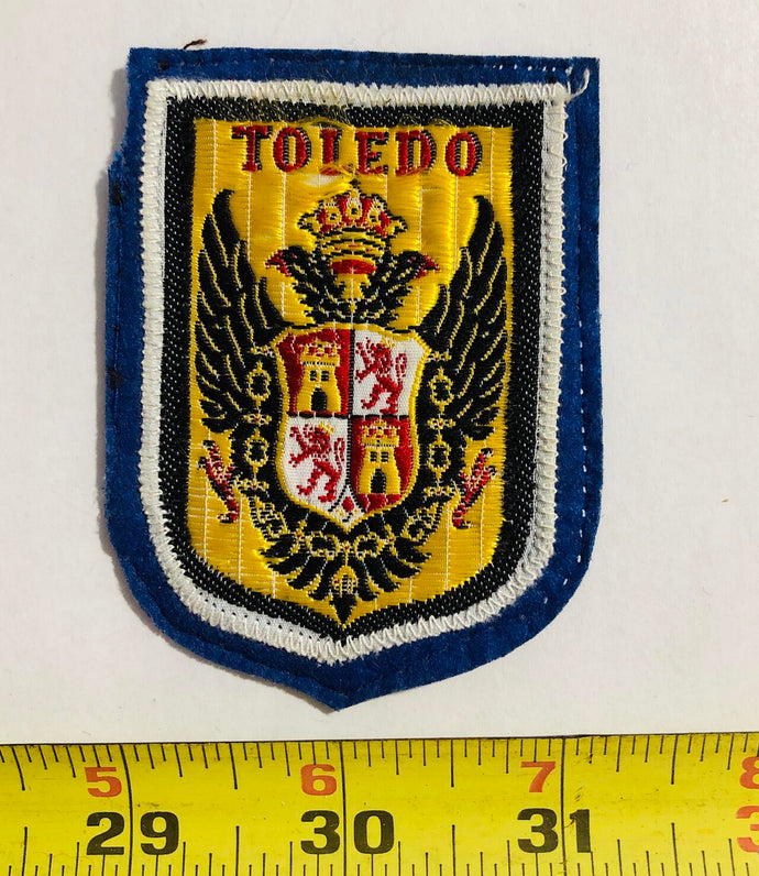 Toledo Spain Tourist Vintage Patch