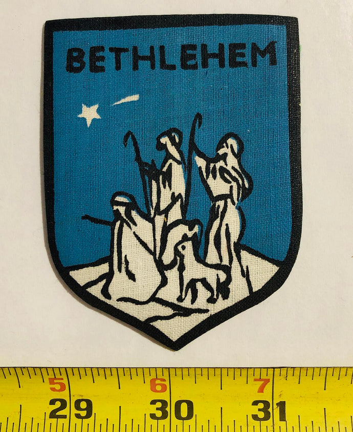 Bethlehem Israel Palestine tourist Vintage Patch