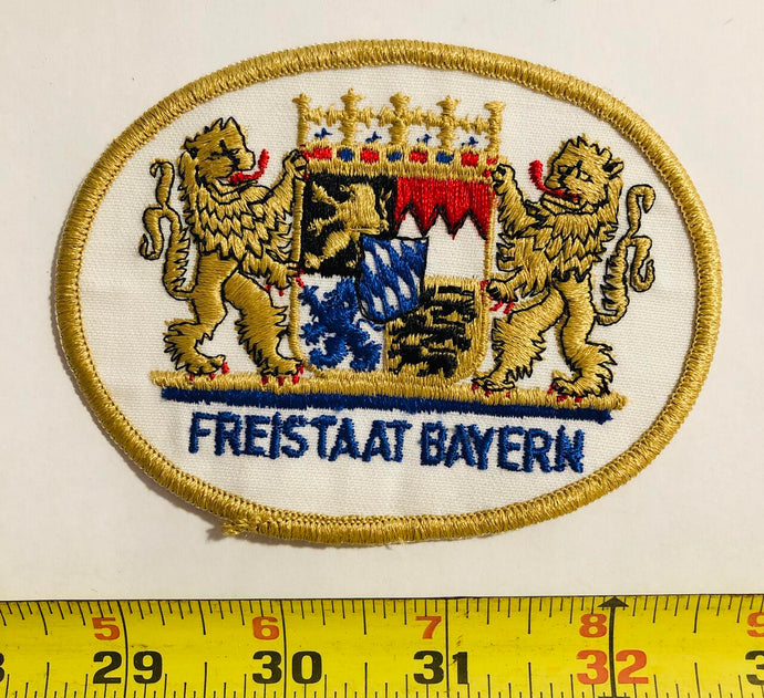 Freistat Bayern Soccer Football Vintage Patch
