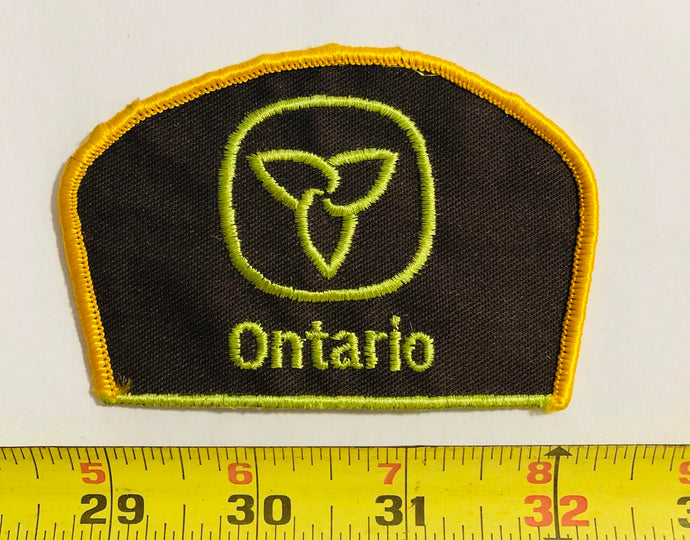 Ontario Ministry Trillium Government Vintage Patch