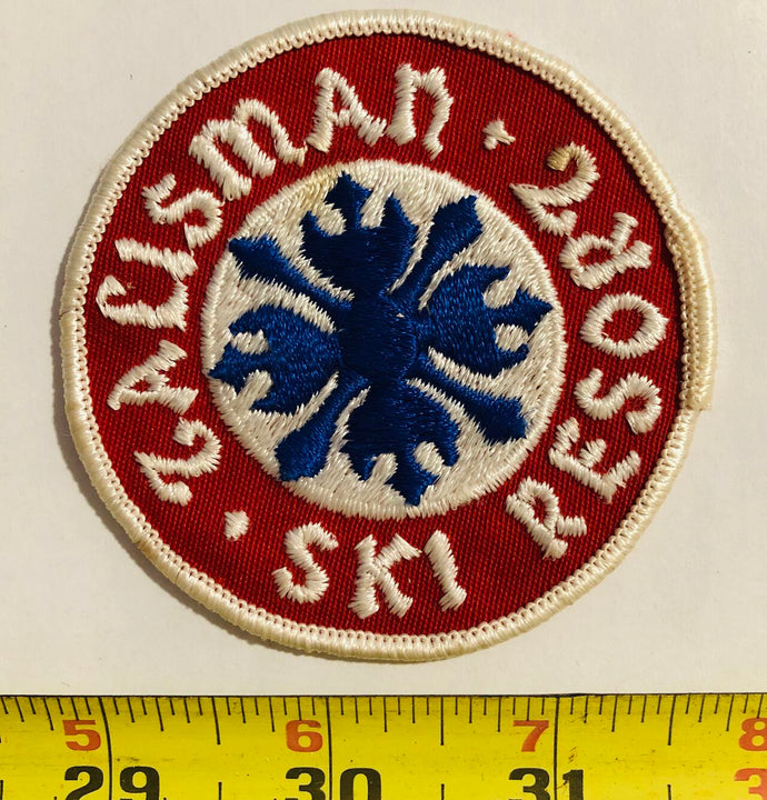 Talisman Ski Resort Skiing Tourist Vintage Patch