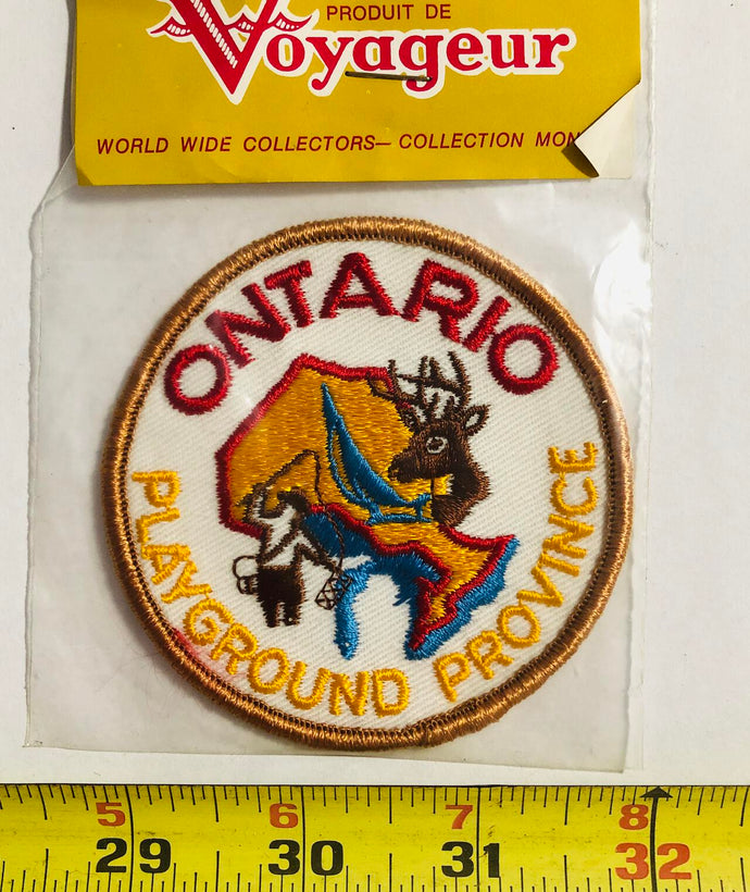Ontario Hunting Recreation Vintage Patch