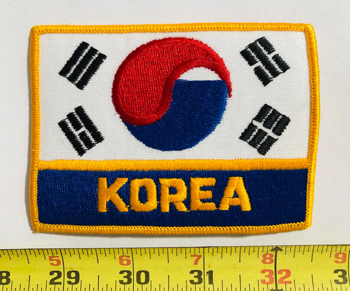 Korea Flag Vintage Patch