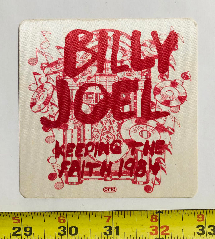 Billy Joel backstage Pass Vintage Patch