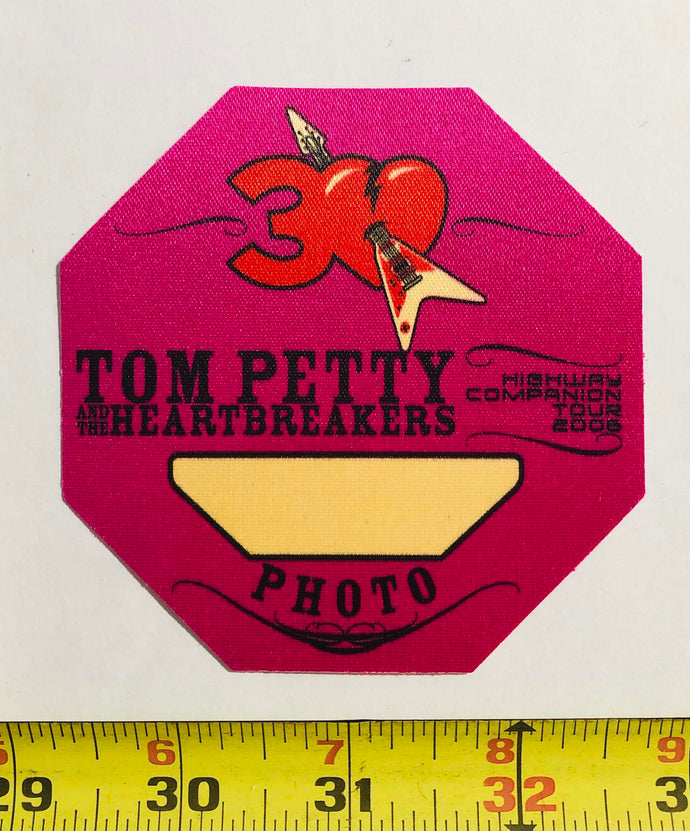Tom Petty Backstage Pass Vintage Patch