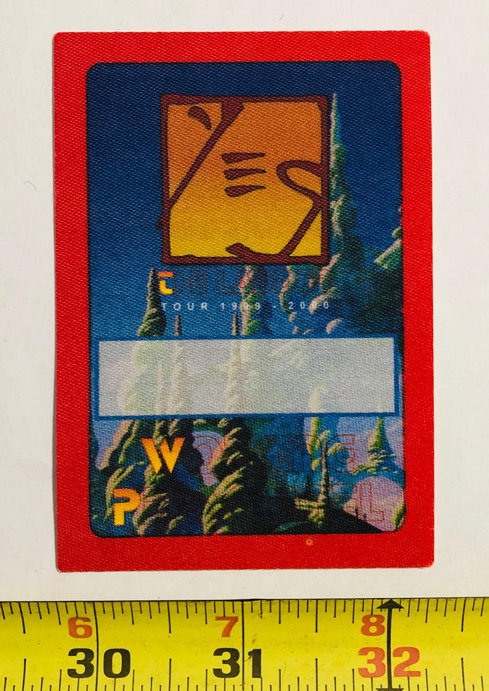 Yes Backstage Pass Vintage Patch