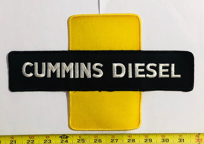 Cummins Diesel Back Vintage Patch