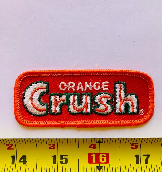 Vintage Orange Crush Patch