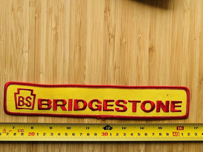 Vintage Bridgestone Back  Patch