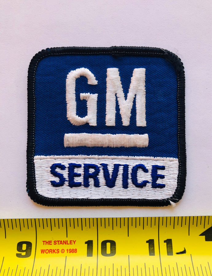 GM Service Dealership Vintage Patch