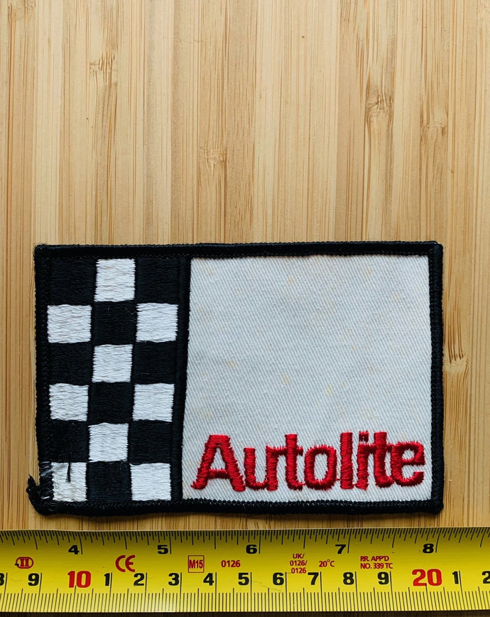 Vintage Autolite Spark Plug Patch