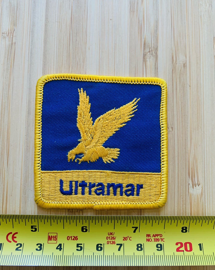 Vintage Ultramar Gas Station Patch