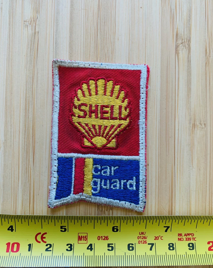 Vintage Shell Car Guard Patch