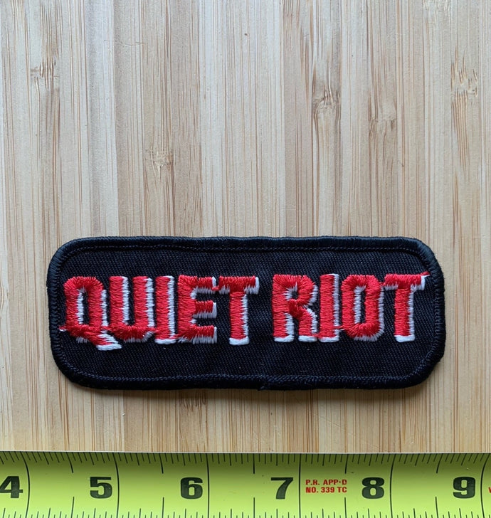 Quiet Riot Vintage Patch
