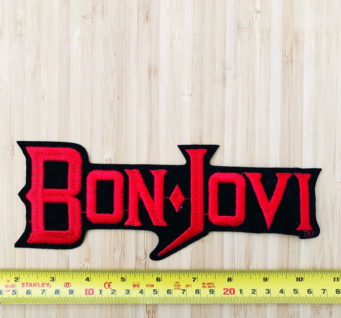 Bon Jovi Back Vintage Patch