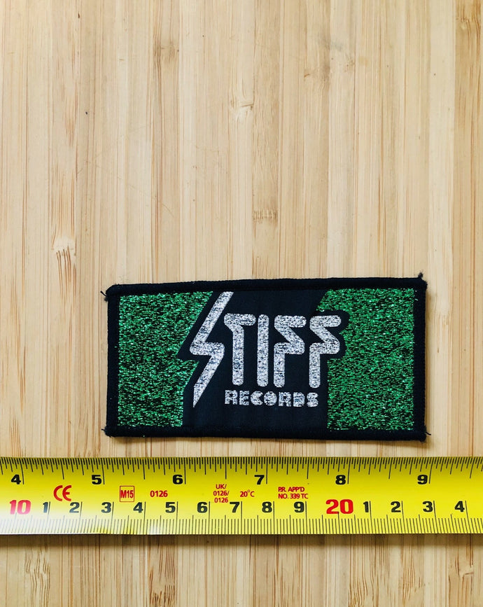 Stiff Records Vintage Patch