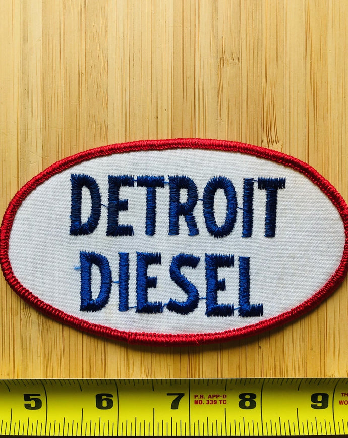 Detroit Diesel Engine Vintage Patch